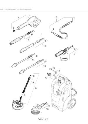 Kärcher K4 Full Control Explosionszeichnung Yes the manual of the