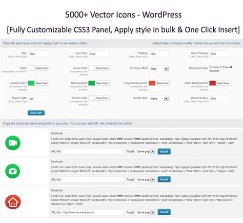 10000 Vector Icons For Wordpress Design With Thought