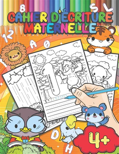 Buy Cahier D Criture Maternelle Cahier D Actvities Avec Des Animaux