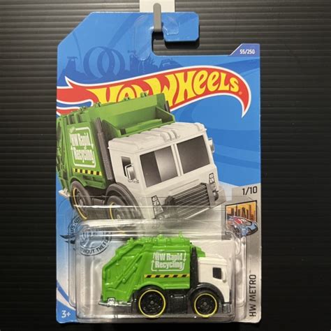 Hot Wheels Total Disposal 2020 HW Metro White Green Shopee Malaysia