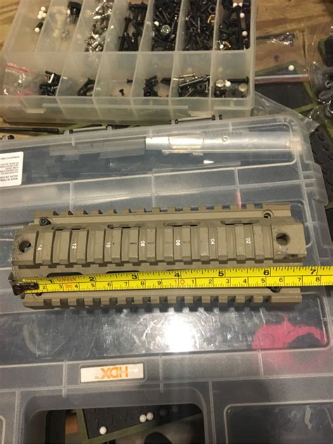 Sold Metal M4 Tan Handguard Rail Hopup Airsoft