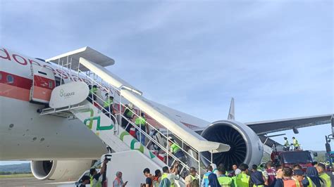 Garuda Indonesia Mulai Layani Penerbangan Haji Dari Embarkasi Aceh