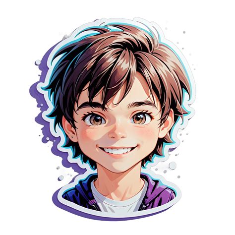 I Made An Ai Sticker Of Pretty Boy With Soft Smile