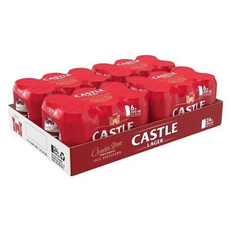 Castle Lager Beer Can 330ml X 24 Offer At Pick N Pay Liquor