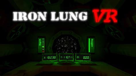 Iron Lung Vr Release Trailer Youtube