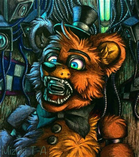 Late At Night Freddy Fazbear Fnaf By Mizuki T On Deviantart Fnaf Drawings