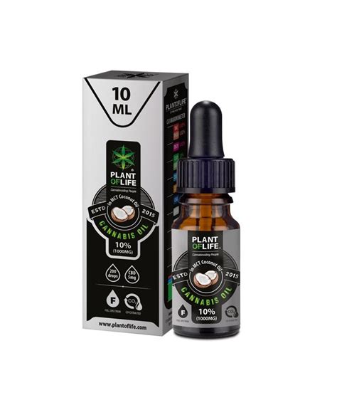 Huile De Cbd Coco Full Spectrum Ml Plant Of Life