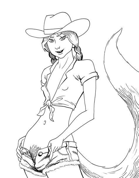 Foxy Roxy Loxy Ink Drawing By Jbghoul Hentai Foundry