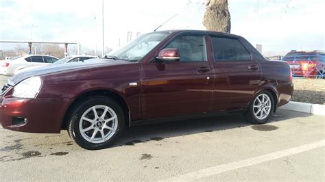 Собрал новые диски на лето. — Lada Приора седан, 1,6 л, 2012 года ...