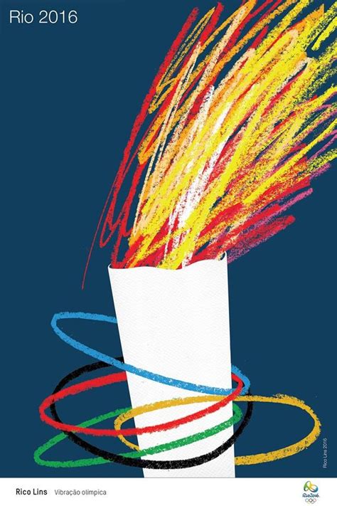 Рио-де-Жанейро 2016 — Олимпийский плакат, эмблема. Olympteka.ru