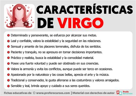 Características de Virgo