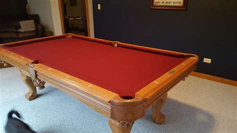 American Heritage Ball And Claw Pool Table 7 Used Pool Tables