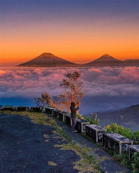 60 Pemandangan Gunung Lukisan Zonegambarku