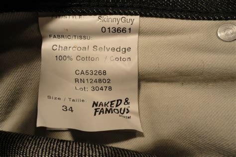 Naked Famous Skinny Guy Charcoal Selvedge Denim Review