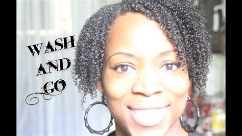 191 Fresh Wash And Go On My 4b 4c Natural Hair W Aunt Jackies Youtube