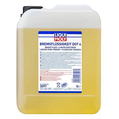 Liqui Moly Dot 4 Motorcycle Brake Fluid Tin - BDLA Motorbikes