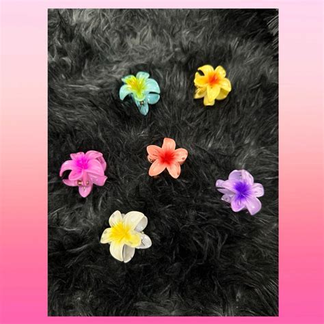 Kẹp Tóc Hoa Sứ Mini Nhiều Màu Sắc Hot Trend Phong Cách Hàn Quốc Loại cm Shopee Việt Nam