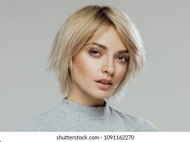 Blonde Hair Short Images Stock Photos Vectors Shutterstock