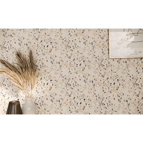 Prissmacer Cerámica Gobi Carrelage Terrazzo 20x24cm Nude mat SW07312444 4 Sawiday fr