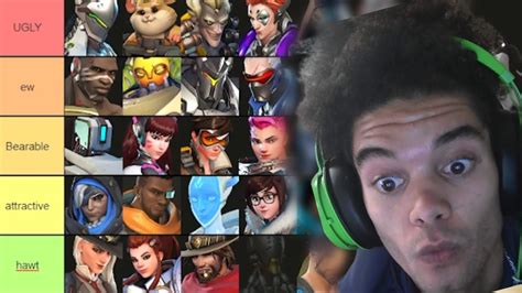 Ugliest Overwatch Characters Tier List Youtube