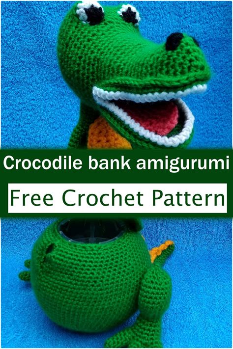 14 Free Crochet Crocodile Patterns Crocodile Stitch DIY Crafts