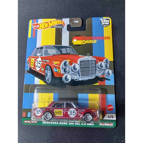 Hot Wheels Premium Mercedes Benz Sel Amg Deutschland Design Series Car Culture