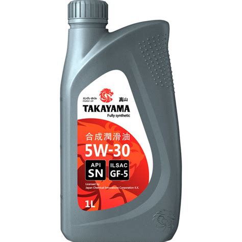 Масло моторное TAKAYAMA 5W-30 Синтетическое - купить в интернет ...