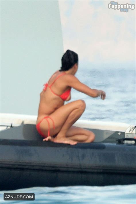 Michelle Rodriguez Flashes Sexy Bikini On Sardinian Boat Day AZNude