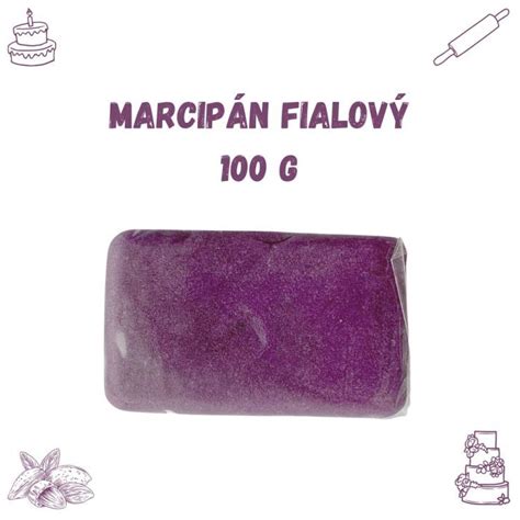 Purple marzipan (100 g)- Dortisimo.cz