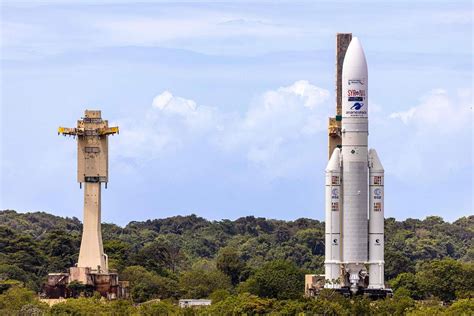 Arianespace Launches Its Last Ariane 5 Rocket Into Space Bloomberg