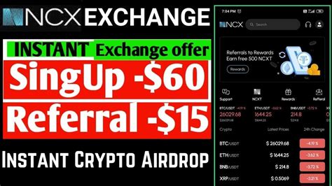 Ncx Exchange Review Instant Airdrop Ncx Airdrop No Investment