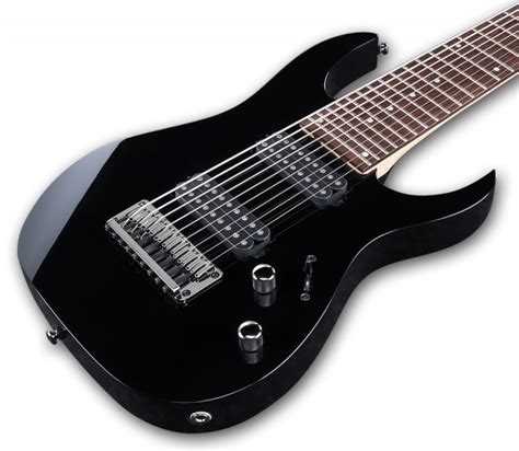 Guitare électrique solid body Ibanez RG9-BK - black noir