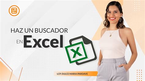 Haz Un Buscador En Excel Youtube