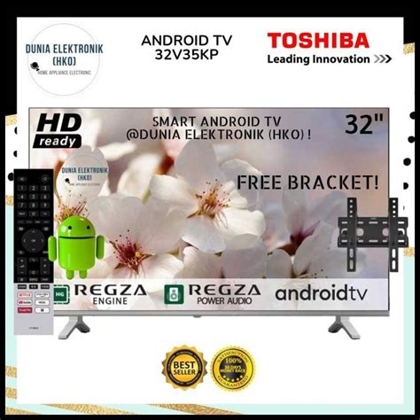 Jual Led Tv Toshiba 32V35Kp 32 Inch Smart Android Tv Hd Bezel Less