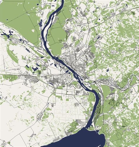 map city novosibirsk russia stock illustration illustration drawing completely