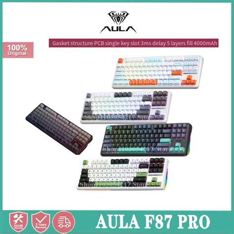 Aula F Pro Mechanical Keyboard Rgb Customized Gateway Structure Full Key Hot Plug The Third