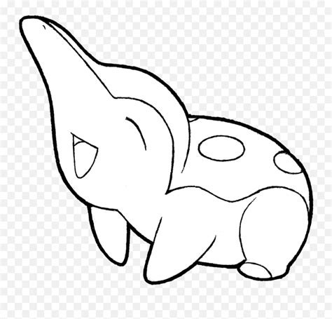 Cyndaquil Drawing Pokemon Drawings In Pencil Easy Png Cyndaquil Png