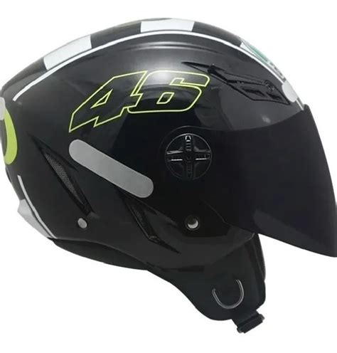 Viseira Fum Capacete Aberto Agv Blade X Open Fw Mercadolivre