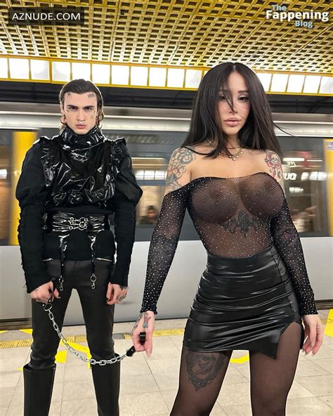 Alexis Mucci Sexy Shows Off Her Hot Big Boobs In Milan Aznude