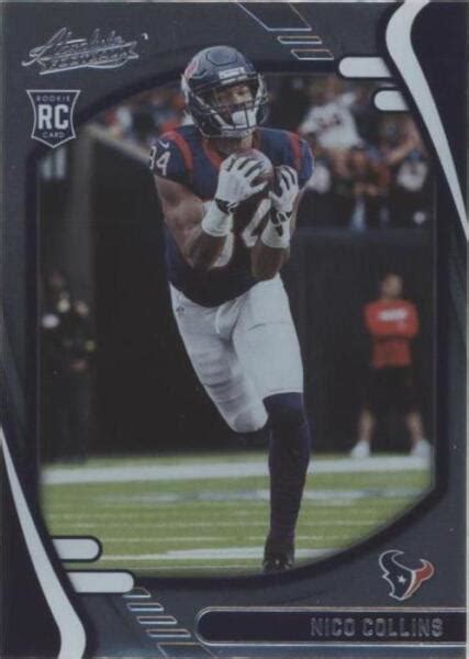 Panini Absolute Rookies Nico Collins Rc For Sale Online