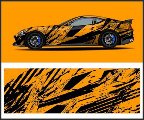 Premium Vector Racing Car Wrap Design Vector For Full Car Wrap