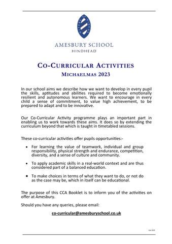 Amesbury School Brand Guidelines by AmesburySchool_Hindhead - Issuu