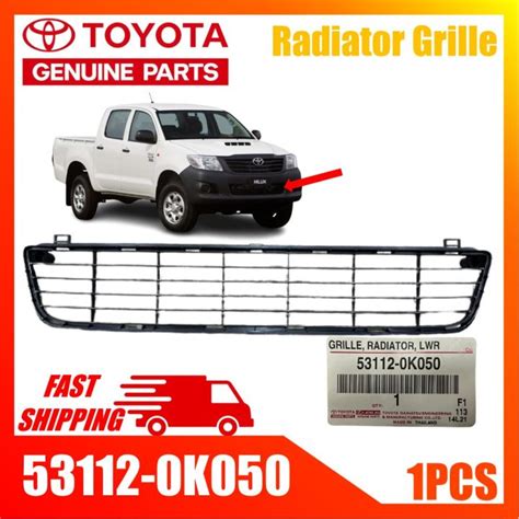 Original Toyota Front Bumper Lower Radiator Grille K Toyota