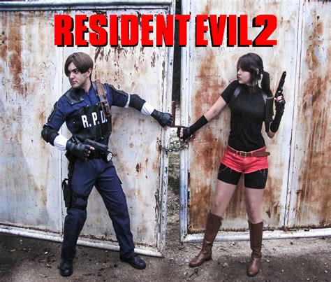 Leon and Claire from Resident Evil 2 cosplay by erickzeros on DeviantArt