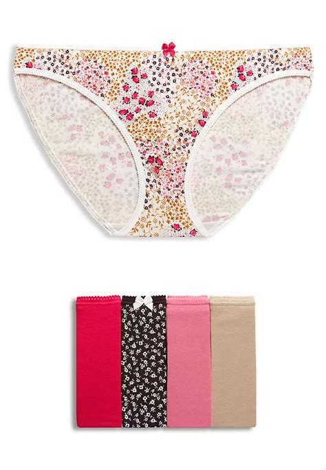 Jual Marks Spencer 5pk Cotton Lycra Printed Bikini Knickers Original 2025 ZALORA Indonesia