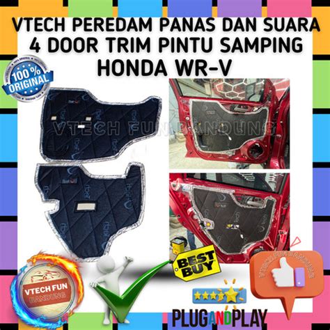 Jual Vtech Peredam Suara Akustik 4 Door Trim Pintu Samping Honda WRV