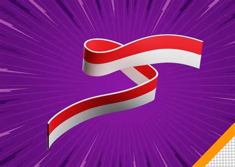 Premium Psd Cute Indonesia Independence Day Icon