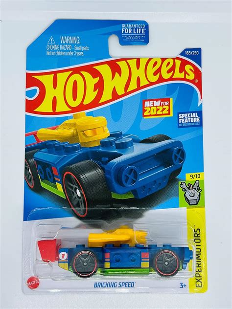 Hot Wheels Velocidad De Ladrillo Azul Experimotors Yaxa Colombia
