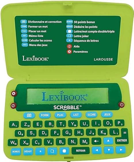 Scrabble Dictionnaire Lectronique Officiel Lexibook Nouvelle Dition