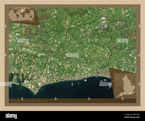 West Sussex Administrative County Of England Great Britain Low